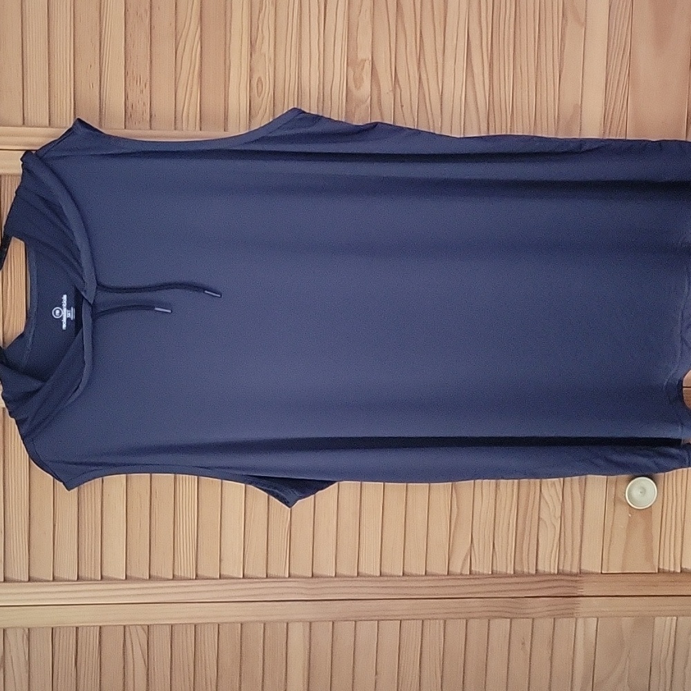 Real Essentials Big Tall Mens Sleeveless Workout Wear Drawstring Hoodie Size 3XT